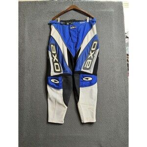 Vintage AXO Type-R Motocross Dirt Bike Pants Men's Size 34 Blue